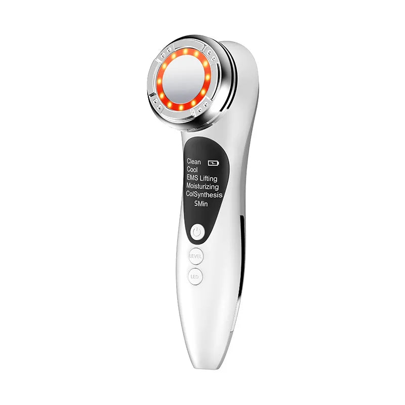 Facial Beauty Device – Hot & Cold Therapy EMS LED Skin Care Massager