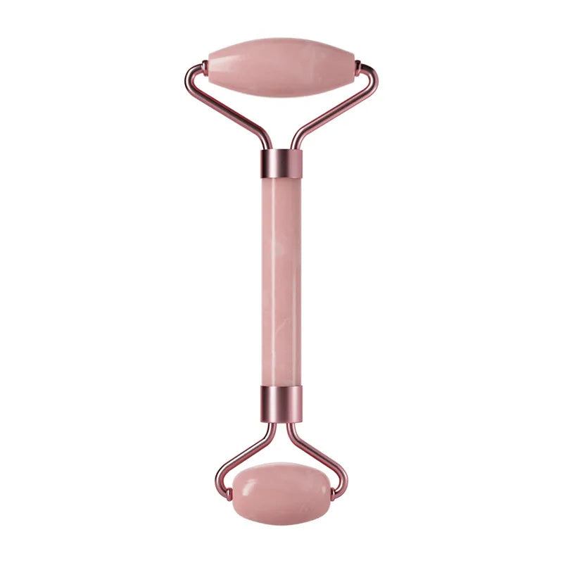 Portable Beauty Device – 3D Roller Facial Massager with Heating Function